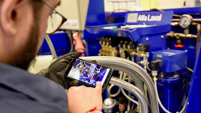 Service d'assistance à distance : Remote Guidance d'Alfa Laval