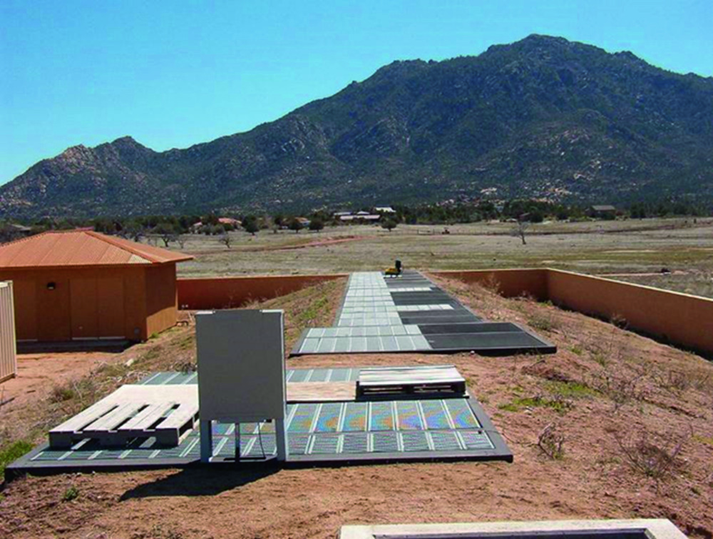 Rectangular underground package treatment plant